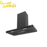 هود بیمکث شومینه ای مدل ۱۳۰۱ مشکی