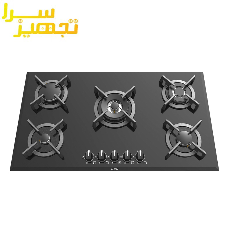 گاز آلتون 5 شعله شیشه ای مدل G۵۳۳N