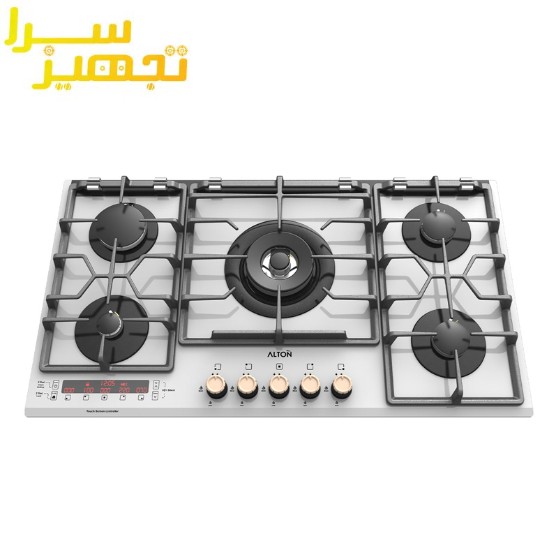 گاز آلتون 5 شعله شیشه ای مدل G۵۳۵DW