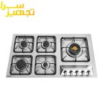 گاز آلتون 5 شعله استیل مدل IS۵۲۴N