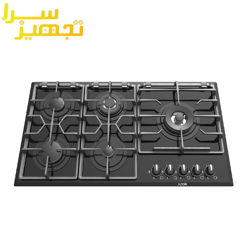گاز آلتون 5 شعله شیشه ای مدل G۵۲۳N