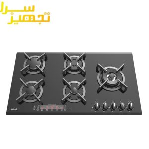 گاز آلتون 5 شعله شیشه ای مدل G۵۳۲DN