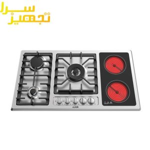 گاز آلتون 5 شعله شیشه ای مدل SC۵۱۸EN