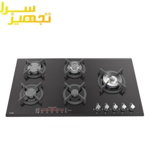گاز آلتون 5 شعله شیشه ای مدل G۵۳۲D