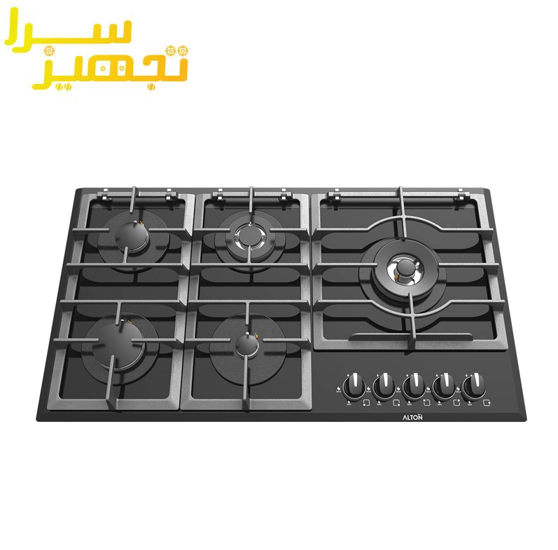 گاز آلتون 5 شعله شیشه ای مدل G۵۲۳