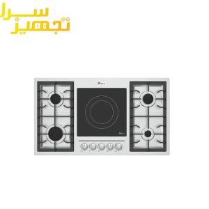 گاز بیمکث 5 شعله استیل مدل ۰۰۲۶