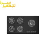 گاز بیمکث 5 شعله شیشه ای مدل ۲۱۰۱
