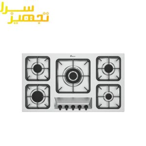 گاز بیمکث 5 شعله استیل مدل ۵۰۹۸