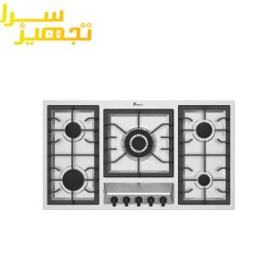 گاز بیمکث 5 شعله استیل مدل ۵۰۹۹
