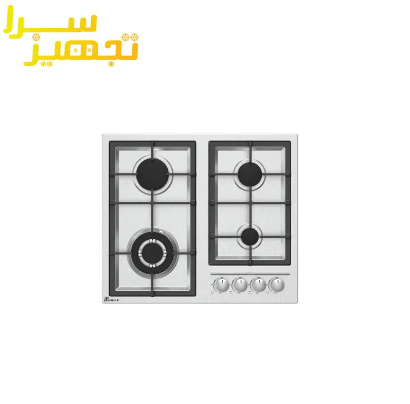 گاز بیمکث 4 شعله استیل مدل ۵۰۱۳