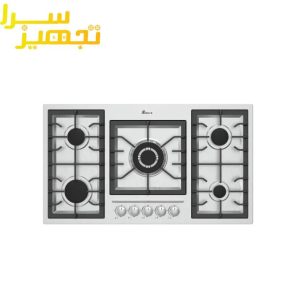 گاز بیمکث 5 شعله استیل مدل ۵۰۸۸