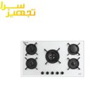 گاز تکنوگس 5 شعله شیشه ای مدل TTG-15979