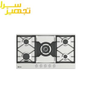 گاز تکنوگس 5 شعله استیل مدل TTS-15998