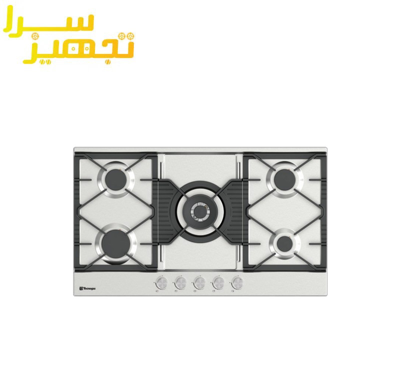 گاز تکنوگس 5 شعله استیل مدل TTS-15998