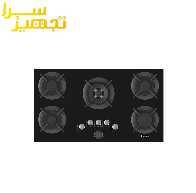 گاز داتیس 5 شعله شیشه ای مدل DG-596
