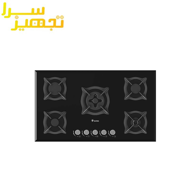 گاز داتیس 5 شعله شیشه ای مدل DG-525