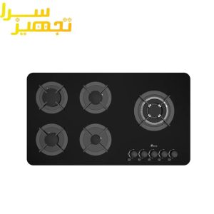 گاز بیمکث 5 شعله شیشه ای مدل ۵۰۹۲