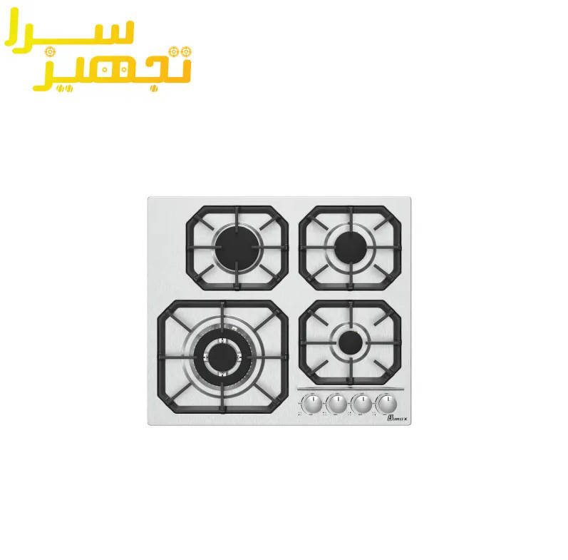 گاز بیمکث 4 شعله استیل مدل ۵۰۱۹