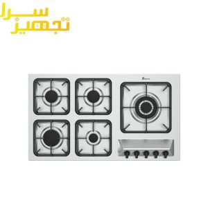 گاز بیمکث 5 شعله استیل مدل ۵۰۷۹