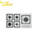 گاز بیمکث 5 شعله استیل مدل ۵۰۹۴