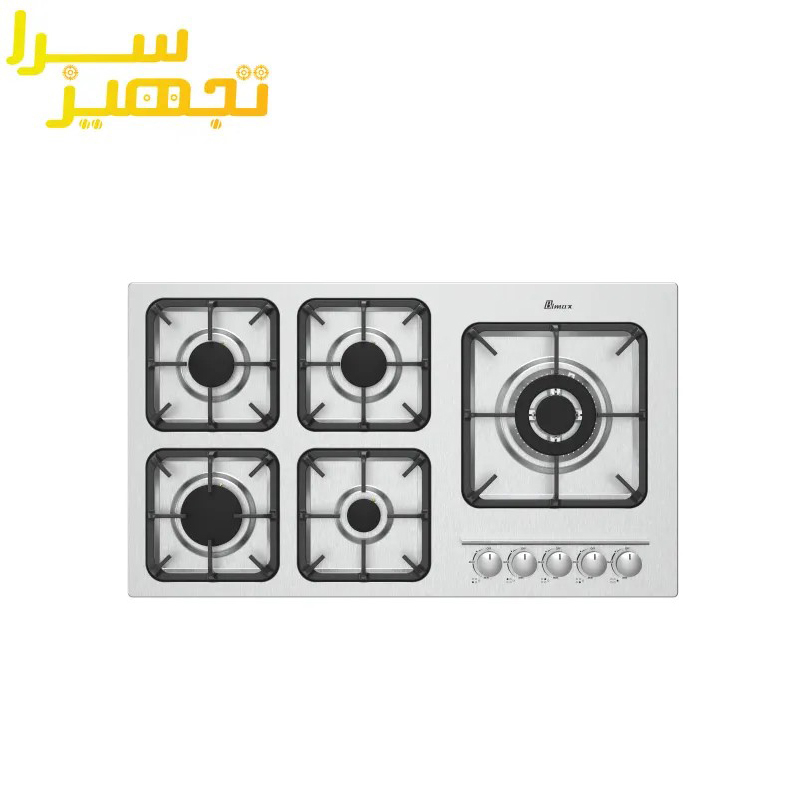 گاز بیمکث 5 شعله استیل مدل ۵۰۹۴