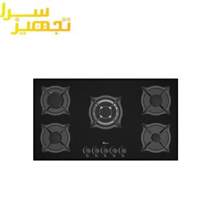 گاز بیمکث 5 شعله شیشه ای مدل ۵۰۸۷
