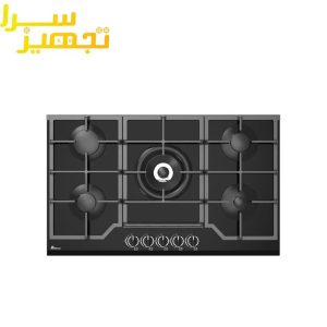 گاز بیمکث 5 شعله شیشه ای مدل ۲۲۰۲