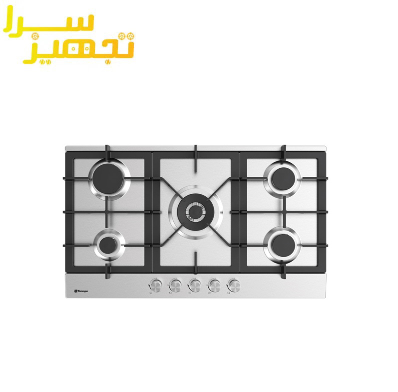 گاز تکنوگس 5 شعله استیل مدل TTS-15902