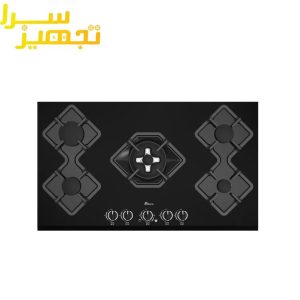 گاز بیمکث 5 شعله شیشه ای مدل ۵۰۹۰