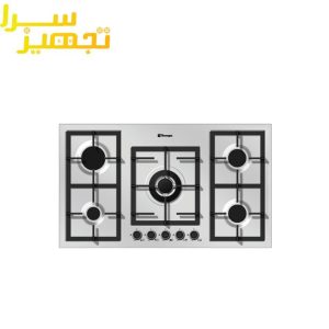 گاز تکنوگس 5 شعله استیل مدل TTS-15920