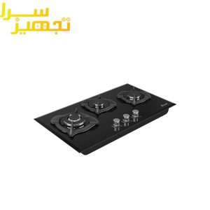 گاز داتیس 3 شعله شیشه ای مدل DG-302