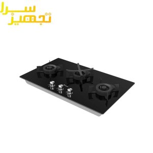 گاز داتیس 3 شعله شیشه ای مدل DG-385