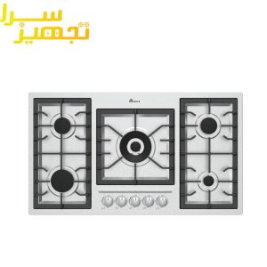 گاز بیمکث 5 شعله استیل مدل ۰۰۱۲