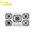 گاز بیمکث 5 شعله استیل مدل ۵۰۷۵