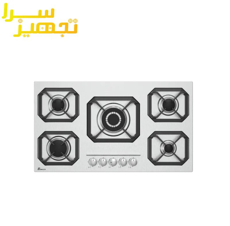 گاز بیمکث 5 شعله استیل مدل ۵۰۷۵
