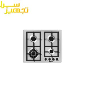 گاز تکنوگس 4 شعله استیل مدل TTS-14622