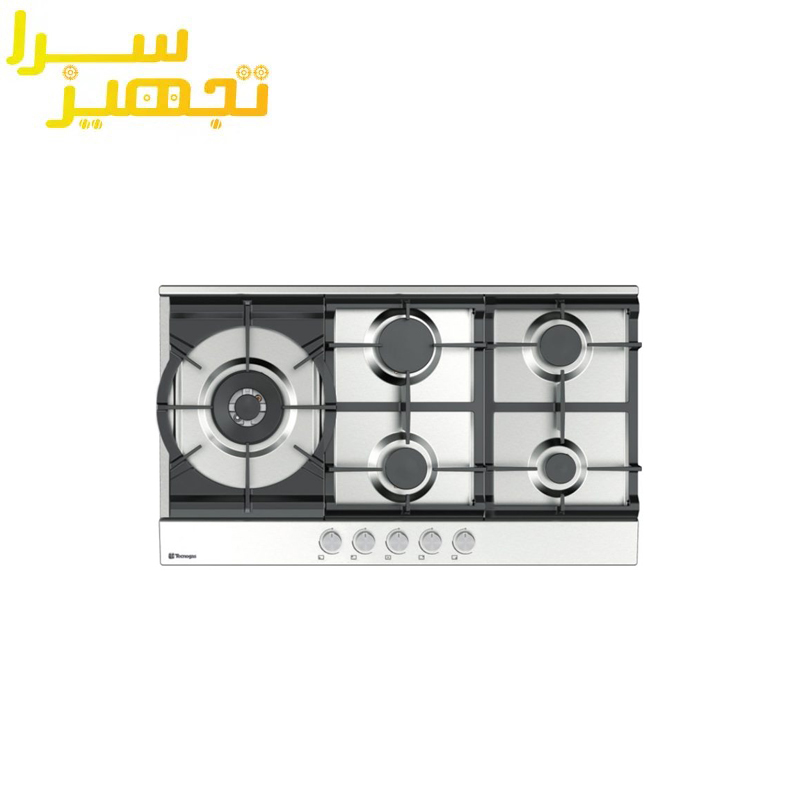 گاز تکنوگس 5 شعله استیل مدل TTS-15997