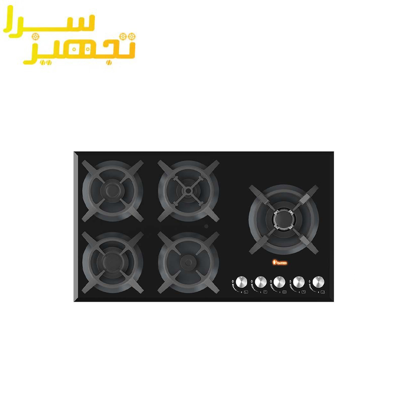 گاز داتیس 5 شعله شیشه ای مدل DG-533