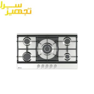 گاز تکنوگس 5 شعله استیل مدل TTS-15996