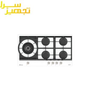 گاز تکنوگس 5 شعله شیشه ای مدل TTG-159114