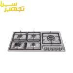 گاز درسا 5 شعله استیل مدل رایان DG2208-5R