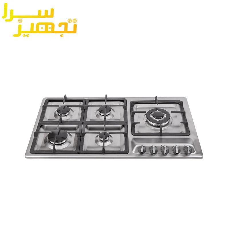 گاز درسا 5 شعله استیل مدل رایان DG2208-5R