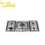 گاز درسا 5 شعله استیل مدل رادین DG2201-5M
