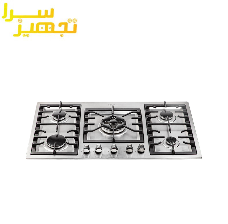 گاز درسا 5 شعله استیل مدل رادین DG2201-5M