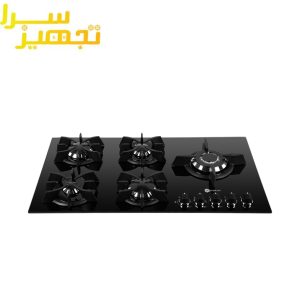 گاز درسا 5 شعله شیشه ای مدل DG2115-5R