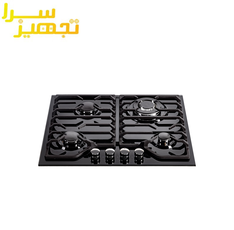 گاز درسا 4 شعله شیشه ای مدل هامون DG2100-4