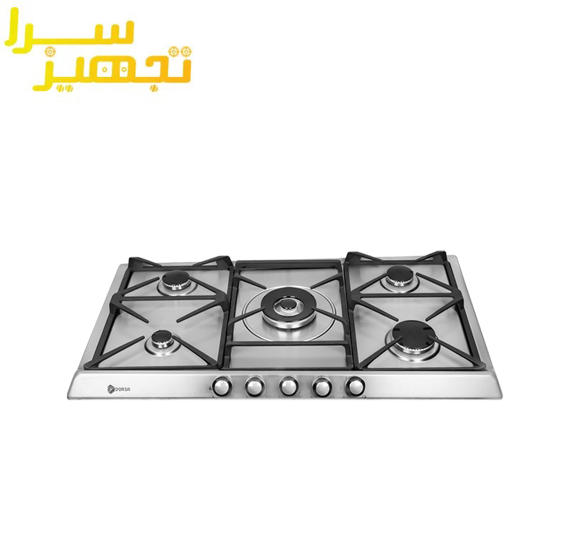 گاز درسا 5 شعله استیل مدل DG2209-5R