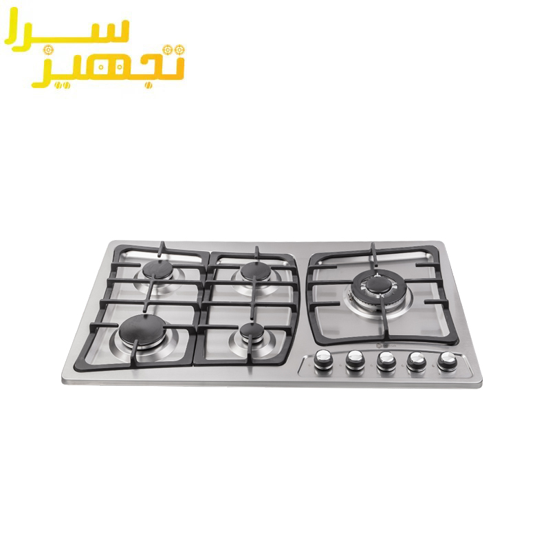 گاز درسا 5 شعله استیل مدل لیان DG2206-5R