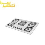 گاز درسا 5 شعله استیل مدل مانلی DG2204-5M