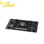 گاز درسا 5 شعله شیشه ای مدل روشا DG2102-5M